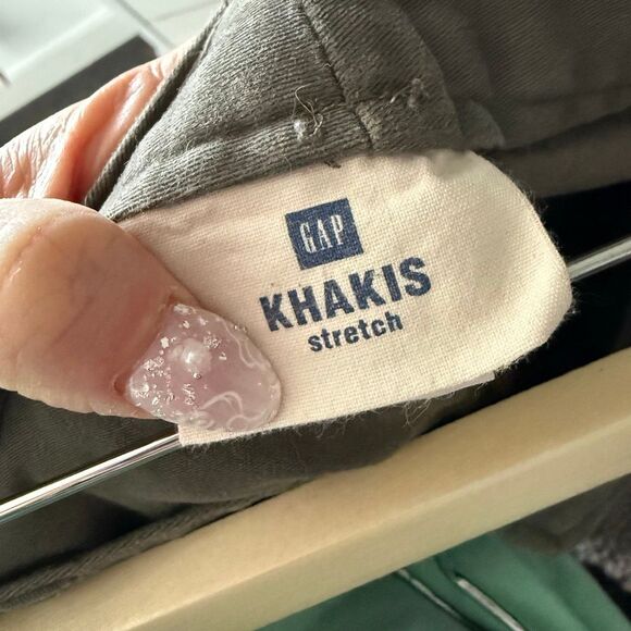 Gap Women’s 14 Olive Green Khaki Pants Office Core Career - Picture 7 of 7